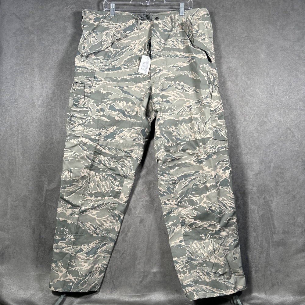 US Air Force APECS ABU Digital Tiger Stripe Camo Cargo Pants Mens Tactical L R
